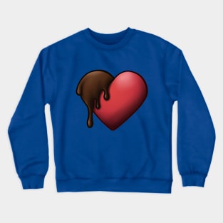 Dipped Heart Crewneck Sweatshirt